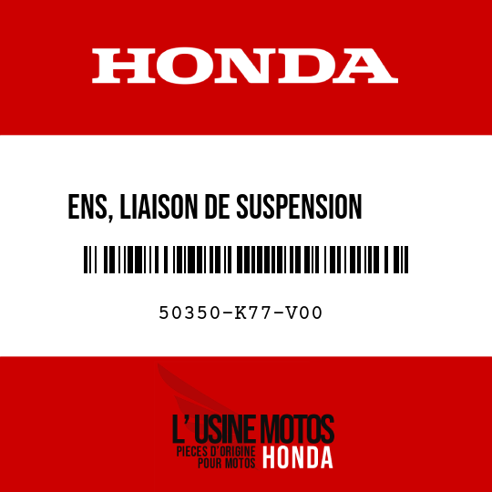 image de 50350-K77-V00 ENS, LIAISON DE SUSPENSION    MOTEUR