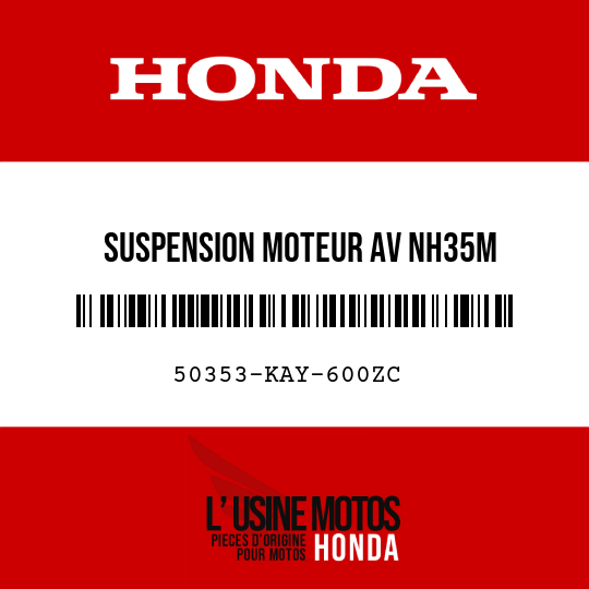 image de 50353-KAY-600ZC SUSPENSION MOTEUR AV NH35M 