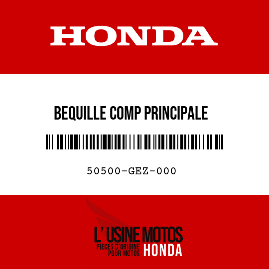 image de 50500-GEZ-000 BEQUILLE COMP PRINCIPALE