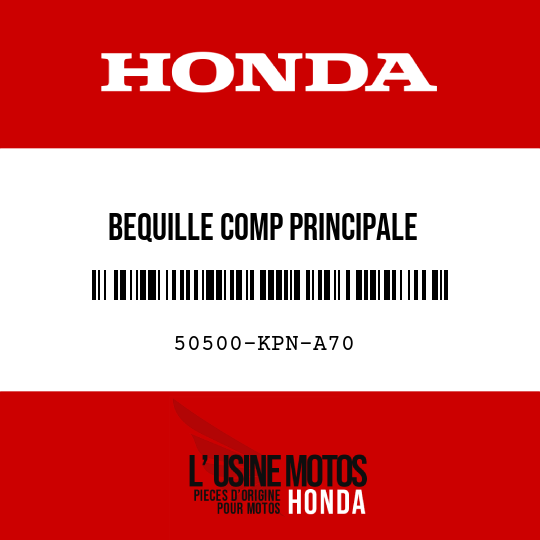 image de 50500-KPN-A70 BEQUILLE COMP PRINCIPALE