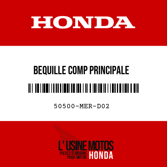 image de 50500-MER-D02 BEQUILLE COMP PRINCIPALE