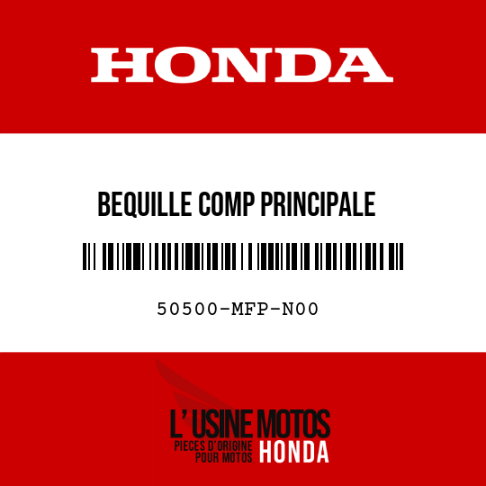 image de 50500-MFP-N00 BEQUILLE COMP PRINCIPALE