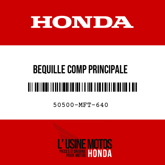 image de 50500-MFT-640 BEQUILLE COMP PRINCIPALE