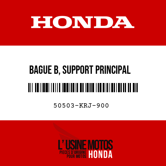 image de 50503-KRJ-900 BAGUE B, SUPPORT PRINCIPAL