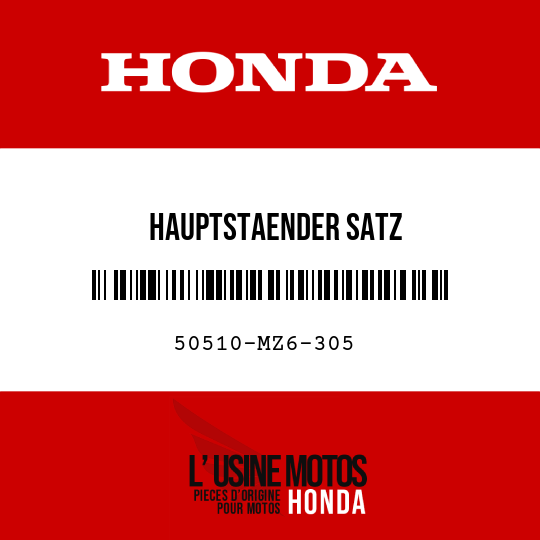 image de 50510-MZ6-305 HAUPTSTAENDER SATZ