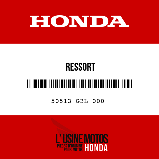 image de 50513-GBL-000 RESSORT