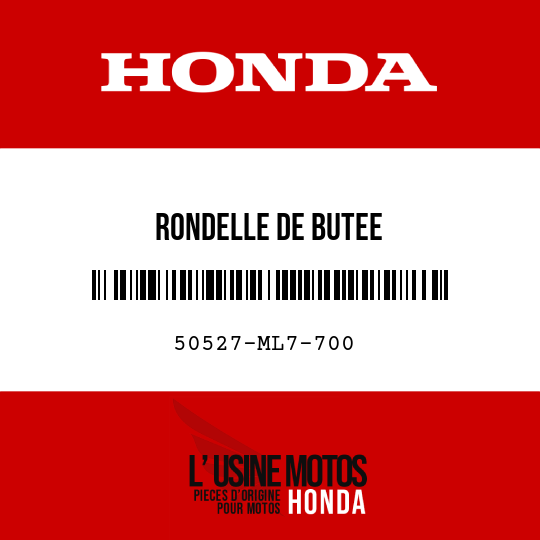 image de 50527-ML7-700 RONDELLE DE BUTEE