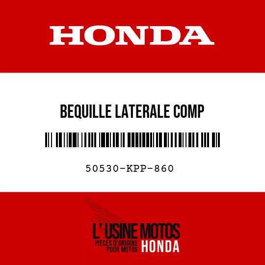 image de 50530-KPP-860 BEQUILLE LATERALE COMP