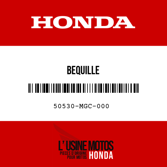 image de 50530-MGC-000 BEQUILLE