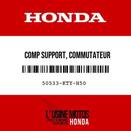 image de 50533-KTY-H50 COMP SUPPORT, COMMUTATEUR