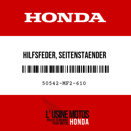 image de 50542-MF2-610 HILFSFEDER, SEITENSTAENDER