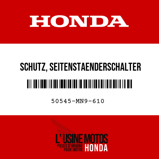 image de 50545-MN9-610 SCHUTZ, SEITENSTAENDERSCHALTER