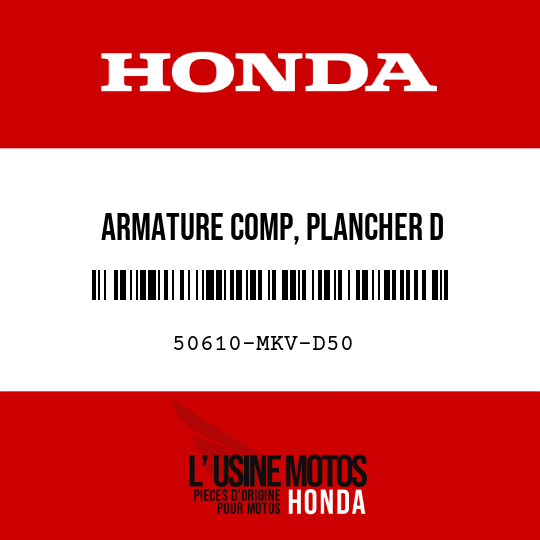 image de 50610-MKV-D50 ARMATURE COMP, PLANCHER D