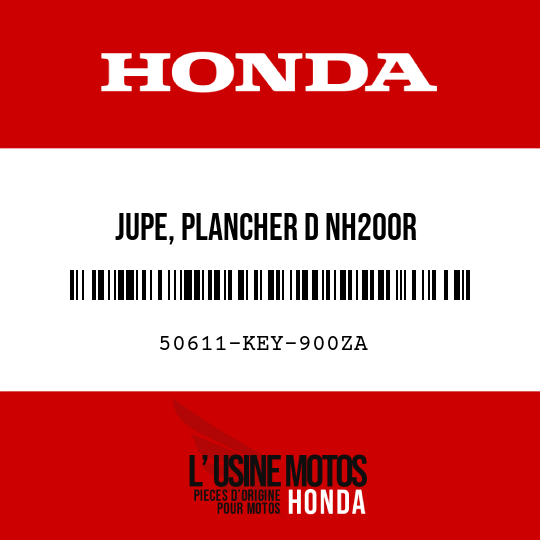 image de 50611-KEY-900ZA JUPE, PLANCHER D NH200R 