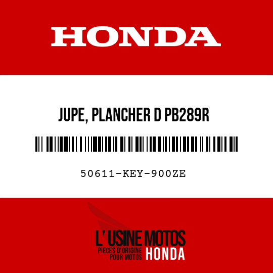 image de 50611-KEY-900ZE JUPE, PLANCHER D PB289R 