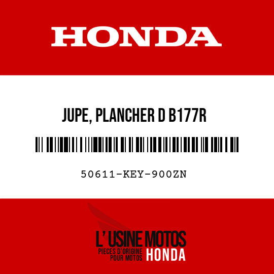 image de 50611-KEY-900ZN JUPE, PLANCHER D B177R 