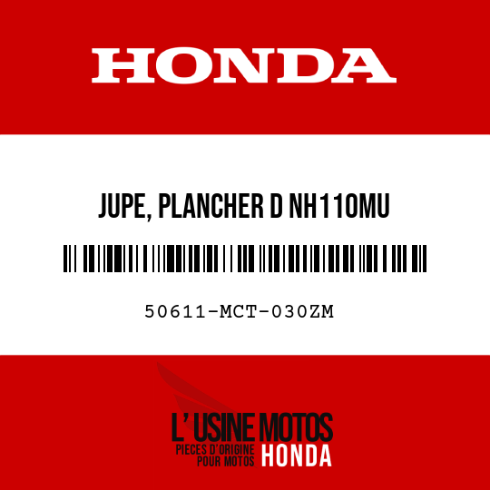 image de 50611-MCT-030ZM JUPE, PLANCHER D NH110MU 