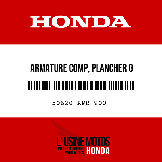 image de 50620-KPR-900 ARMATURE COMP, PLANCHER G