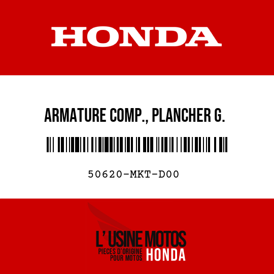 image de 50620-MKT-D00 ARMATURE COMP., PLANCHER G.