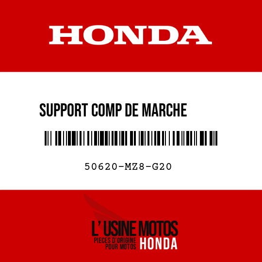 image de 50620-MZ8-G20 SUPPORT COMP DE MARCHE       PRINCIPALE G