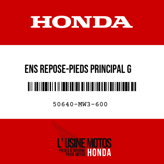 image de 50640-MW3-600 ENS REPOSE-PIEDS PRINCIPAL G