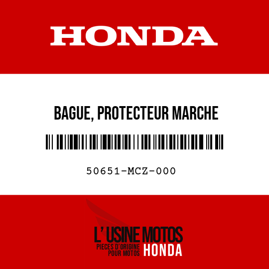 image de 50651-MCZ-000 BAGUE, PROTECTEUR MARCHE