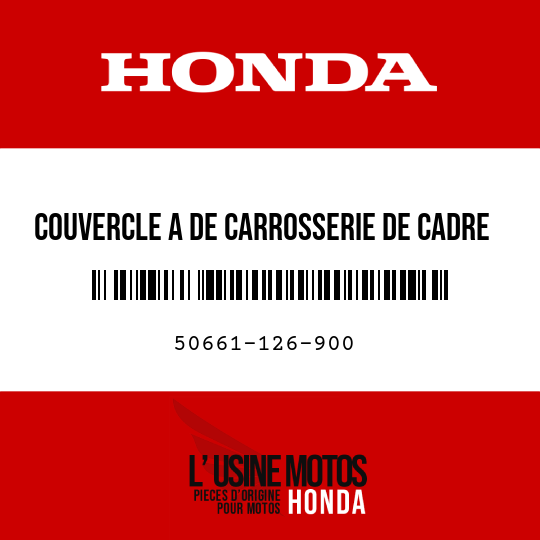 image de 50661-126-900 COUVERCLE A DE CARROSSERIE DE CADRE