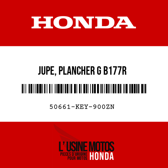 image de 50661-KEY-900ZN JUPE, PLANCHER G B177R 