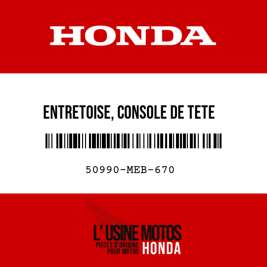 image de 50990-MEB-670 ENTRETOISE, CONSOLE DE TETE