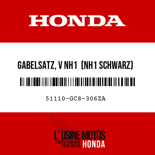 image de 51110-GC8-306ZA GABELSATZ, V NH1  (NH1 SCHWARZ)