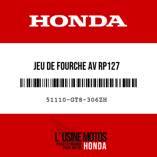 image de 51110-GT8-306ZH JEU DE FOURCHE AV RP127 