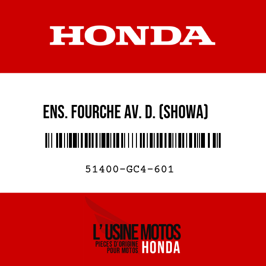 image de 51400-GC4-601 ENS. FOURCHE AV. D. (SHOWA)
