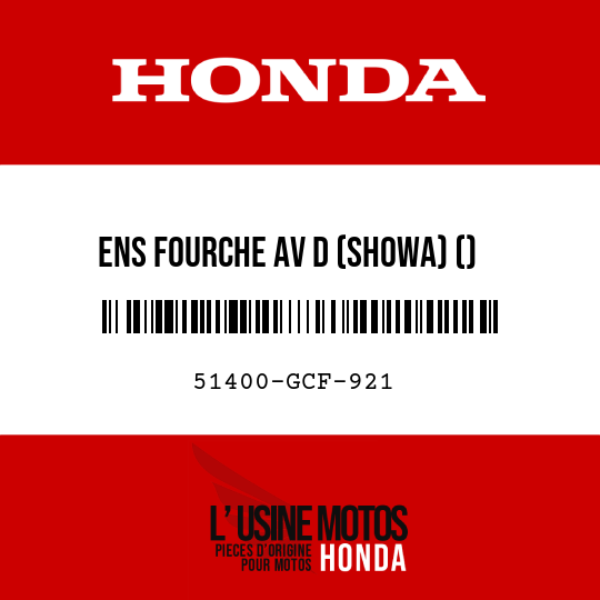 image de 51400-GCF-921 ENS FOURCHE AV D (SHOWA) ()