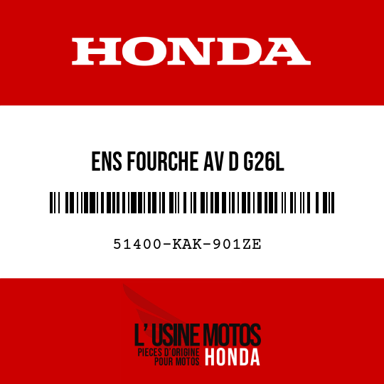 image de 51400-KAK-901ZE ENS FOURCHE AV D G26L 