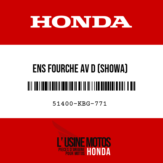 image de 51400-KBG-771 ENS FOURCHE AV D (SHOWA)