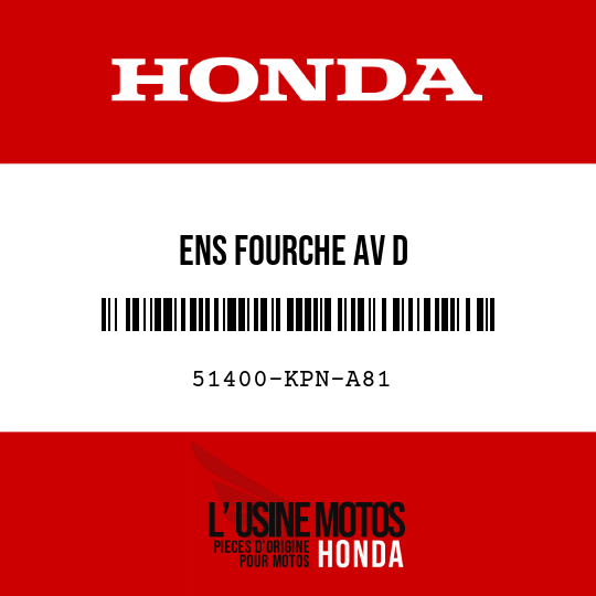 image de 51400-KPN-A81 ENS FOURCHE AV D