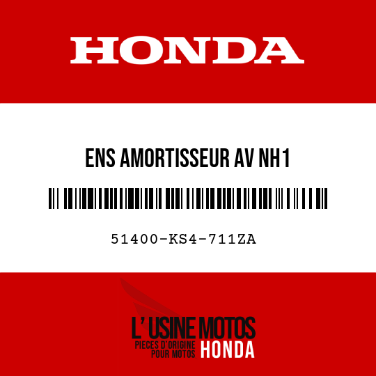 image de 51400-KS4-711ZA ENS AMORTISSEUR AV NH1