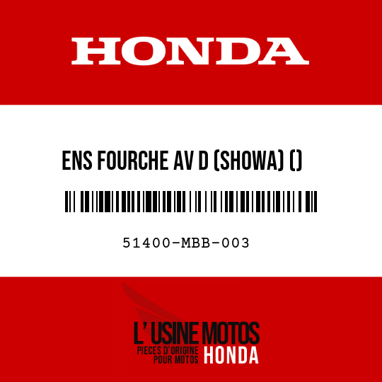 image de 51400-MBB-003 ENS FOURCHE AV D (SHOWA) ()