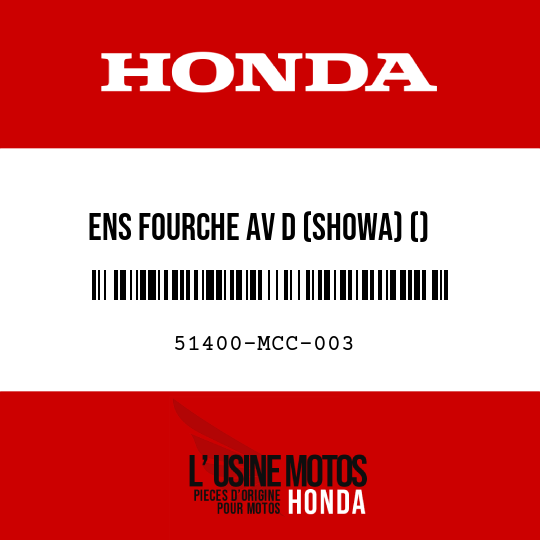 image de 51400-MCC-003 ENS FOURCHE AV D (SHOWA) ()