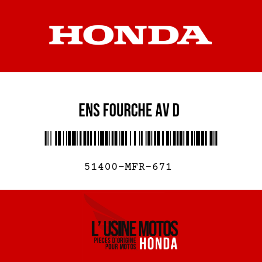 image de 51400-MFR-671 ENS FOURCHE AV D