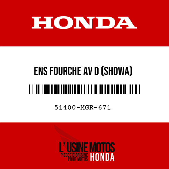 image de 51400-MGR-671 ENS FOURCHE AV D (SHOWA)