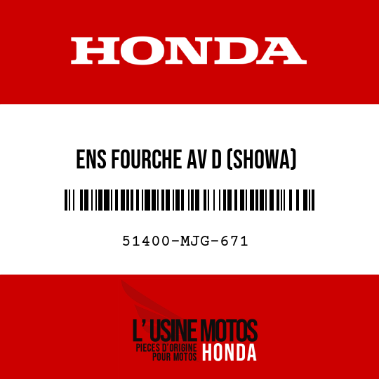 image de 51400-MJG-671 ENS FOURCHE AV D (SHOWA)