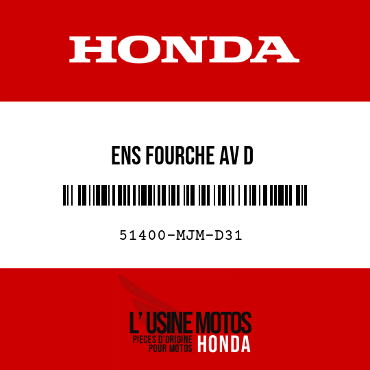 image de 51400-MJM-D31 ENS FOURCHE AV D