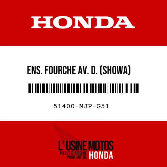 image de 51400-MJP-G51 ENS. FOURCHE AV. D. (SHOWA)
