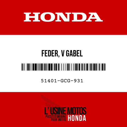 image de 51401-GCG-931 FEDER, V GABEL