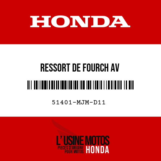 image de 51401-MJM-D11 RESSORT DE FOURCH AV