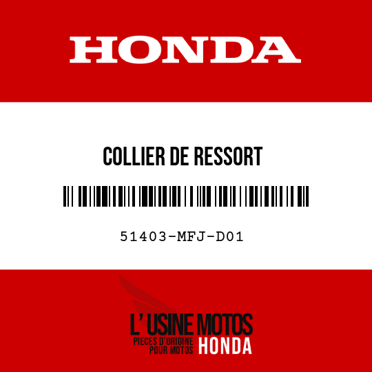 image de 51403-MFJ-D01 COLLIER DE RESSORT