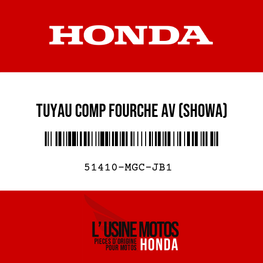 image de 51410-MGC-JB1 TUYAU COMP FOURCHE AV (SHOWA)