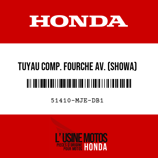 image de 51410-MJE-DB1 TUYAU COMP. FOURCHE AV. (SHOWA)