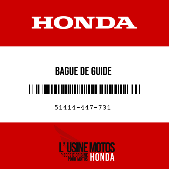 image de 51414-447-731 BAGUE DE GUIDE